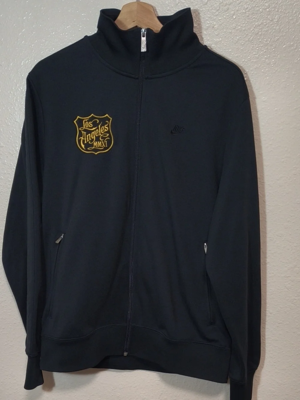 Black Athletic Nike Zip Up